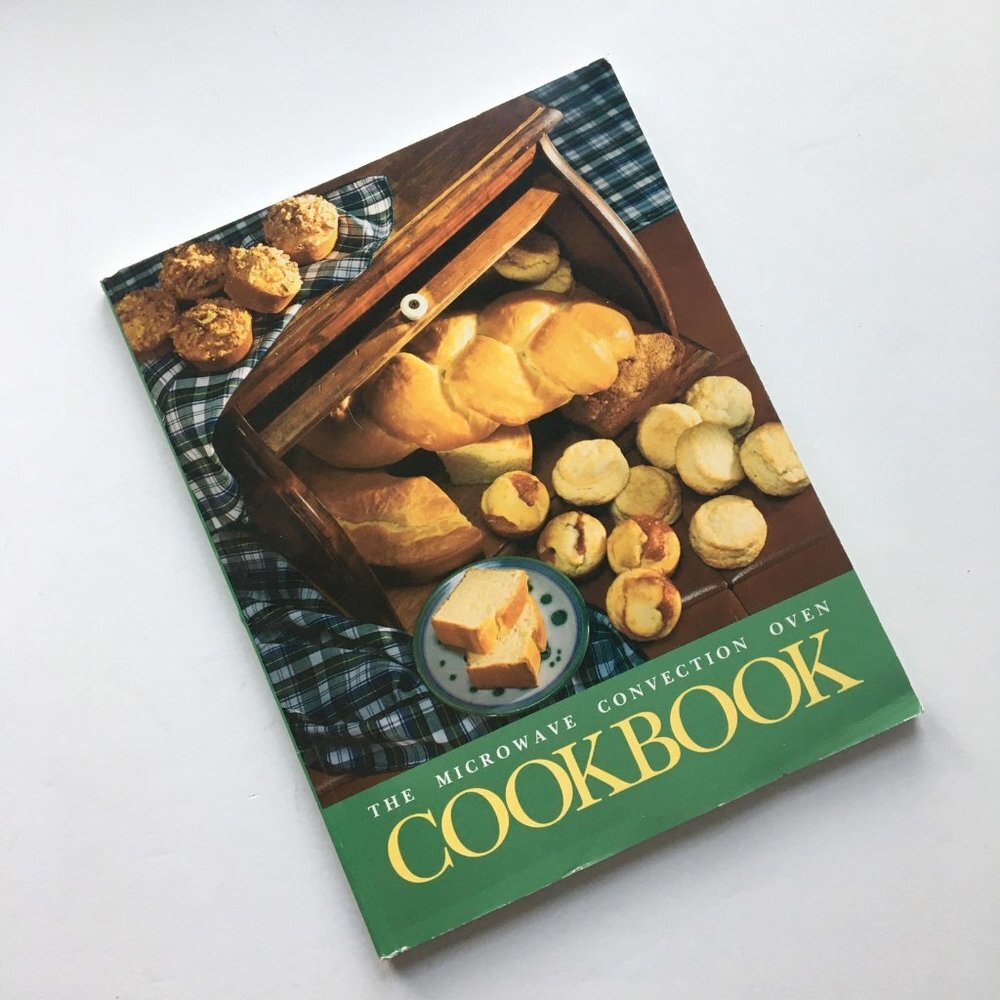 Vintage 1990s Cookbook - Microwave Convection Oven Recipes